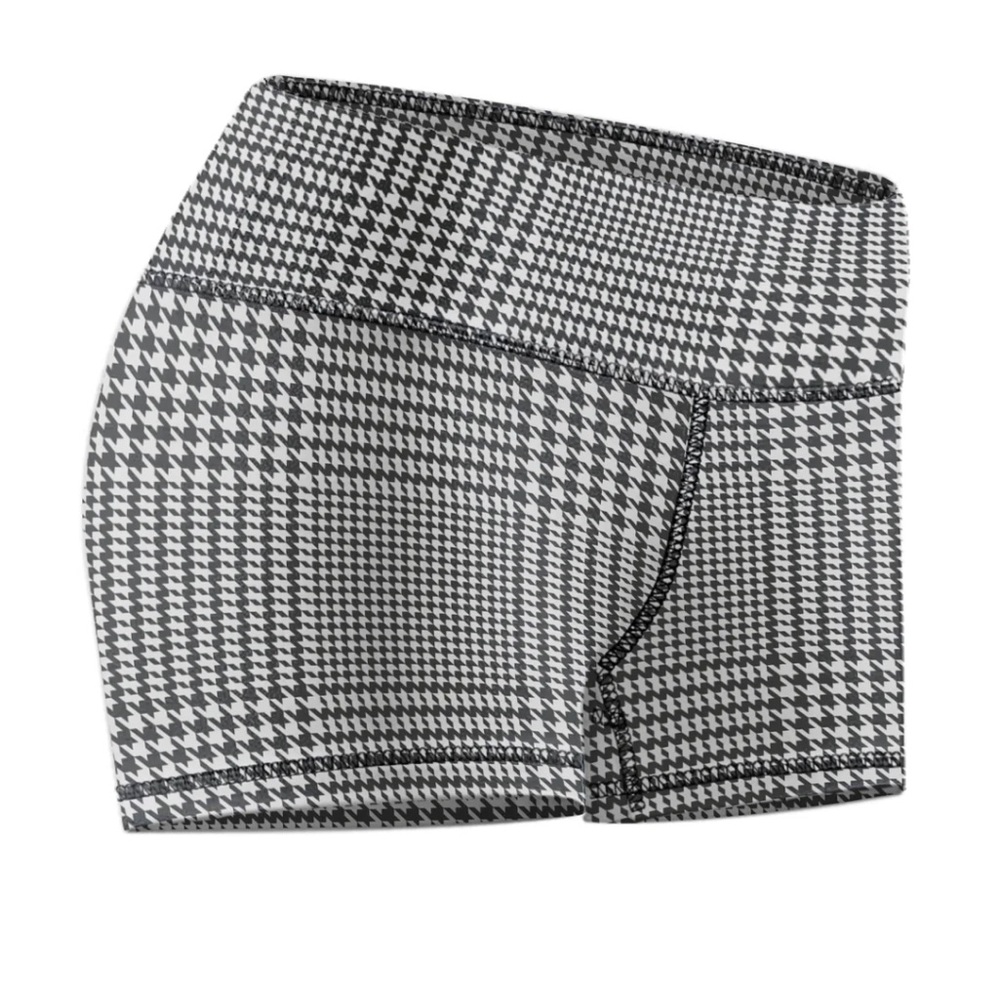COMP SHORT 2.5" - HOUNDSTOOTH BLACK